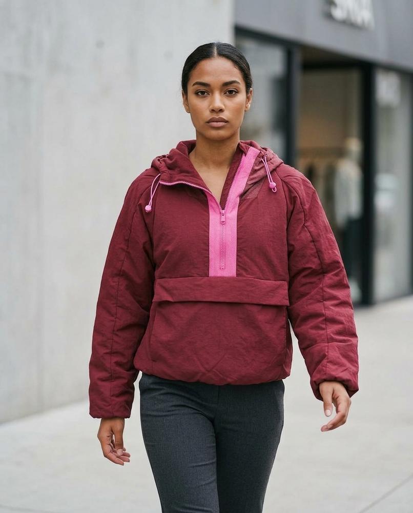 Statement Street - Conal | Kapuzen Reißverschluss Jacke Damen