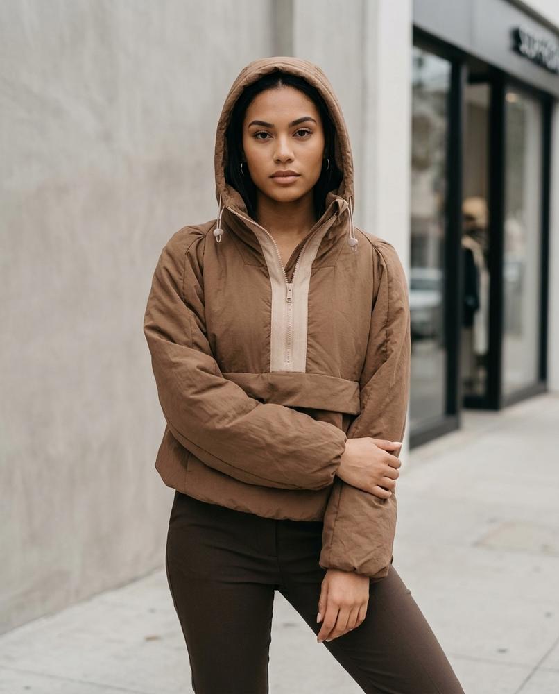 Statement Street - Conal | Kapuzen Reißverschluss Jacke Damen