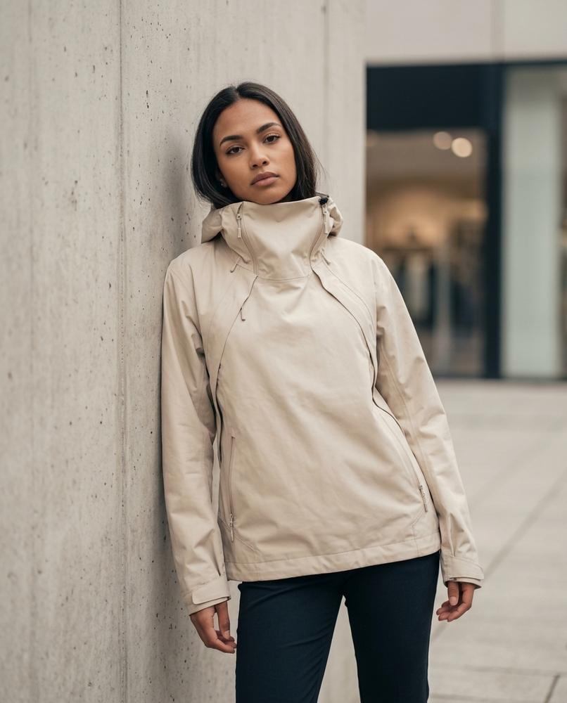Statement Street - Saron | Hochgeschlossene Leichte Jacke Damen