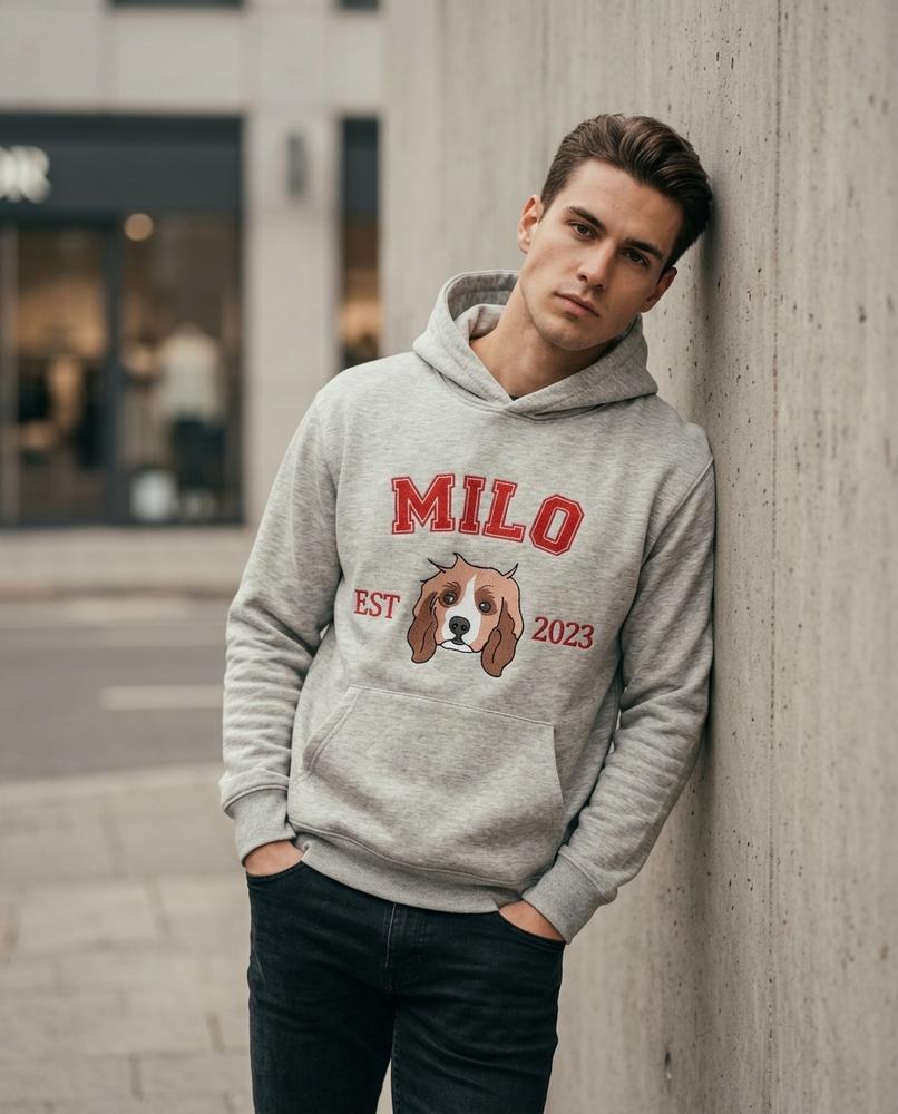 Statement Street - Calar | Bestickt Meliert Hoodie Unisex