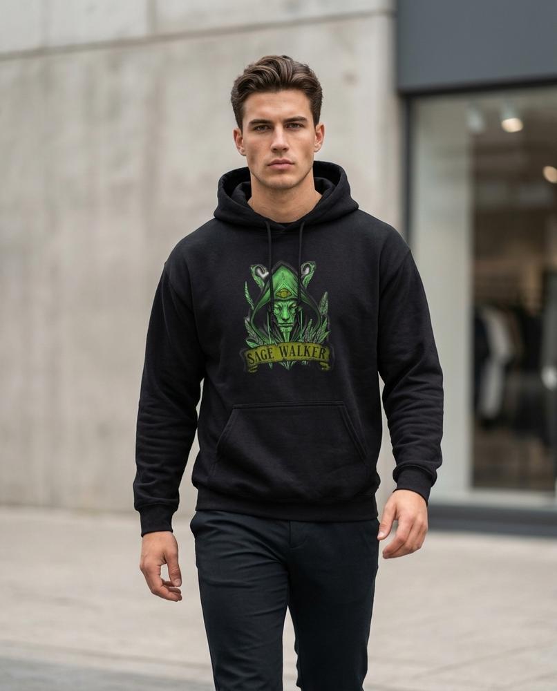 Statement Street - Vevan | Langärmlig Bedruckt Hoodie Unisex