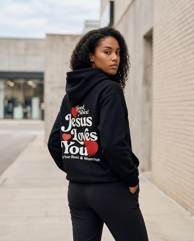 Statement Street - Nelor | Bedruckt Locker Geschnitten Hoodie Unisex
