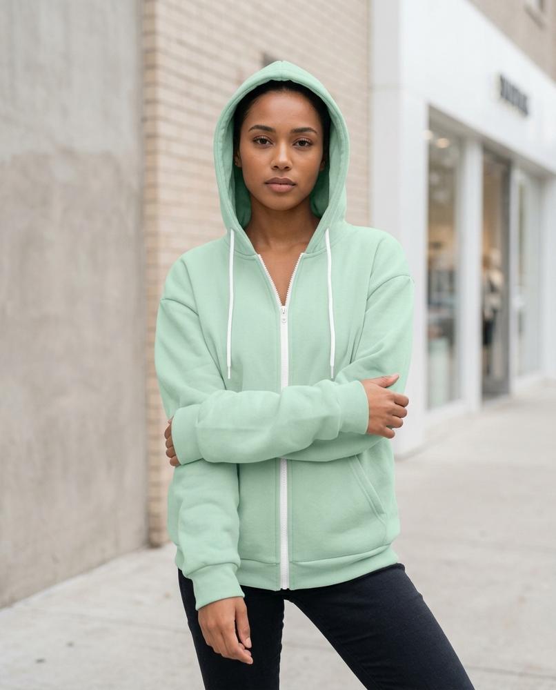 Statement Street - Caran | Gefütterter Reißverschluss Hoodie Unisex