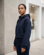 Statement Street - Coser | Verkürzter Weitärmliger Hoodie Damen