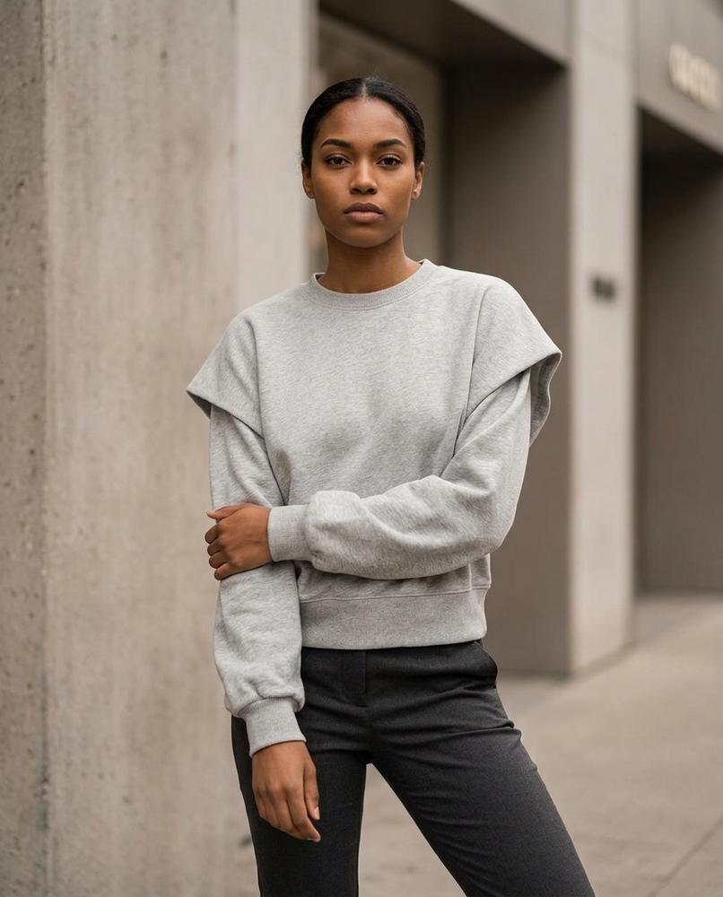 Statement Street - Alsol | Überschnitten Voluminös Sweatshirt Damen
