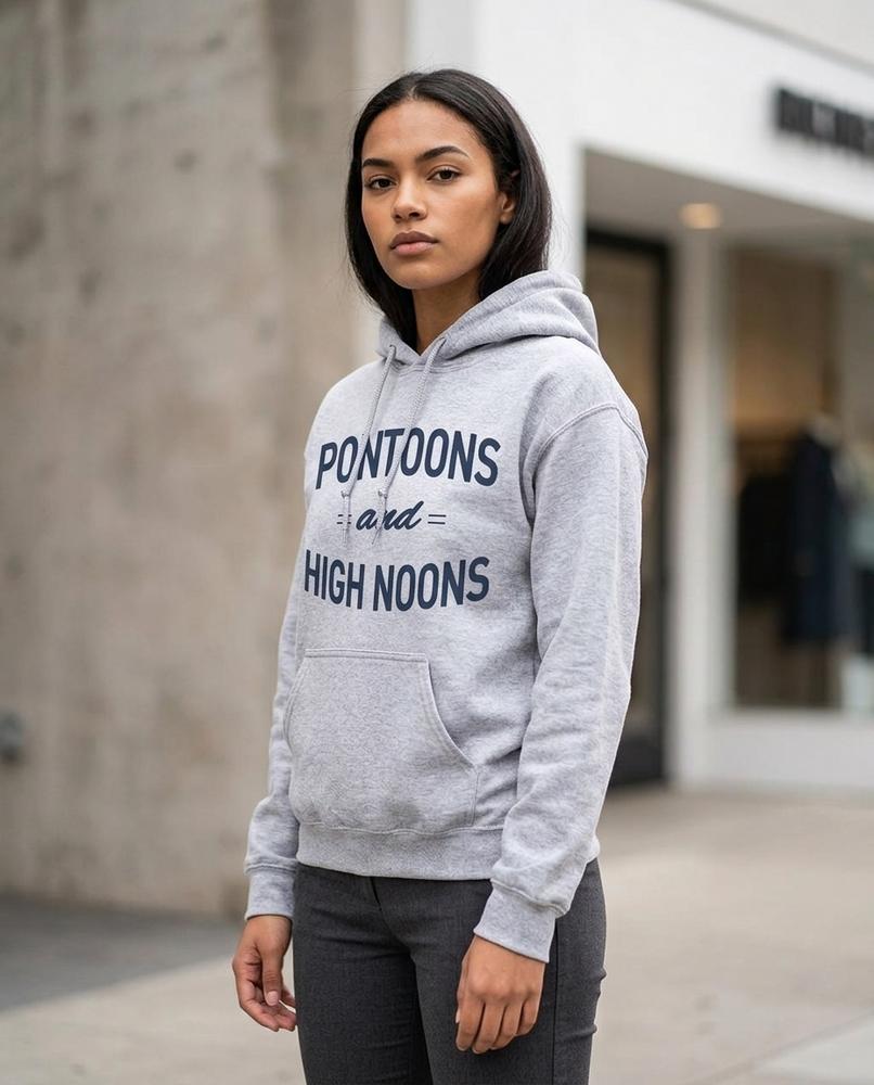 Statement Street - Coron | Bedruckter Langärmliger Hoodie Damen