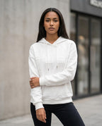 Statement Street - Rarev | Geprägt Strukturiert Hoodie Damen