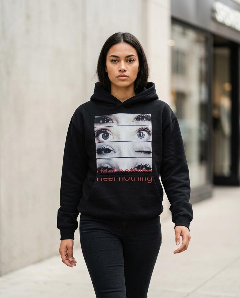 Statement Street - Kanor | Bedruckter Langärmliger Hoodie Unisex