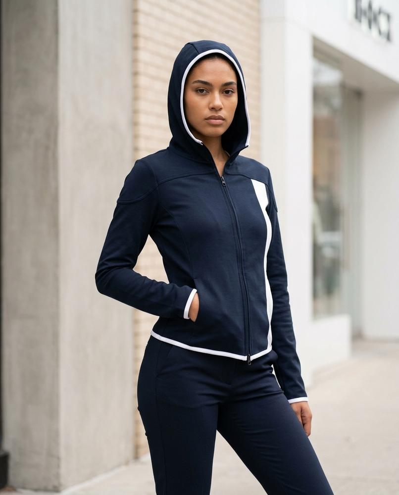 Statement Street - Arsel | Tailliert Paspeliert Jacke Damen