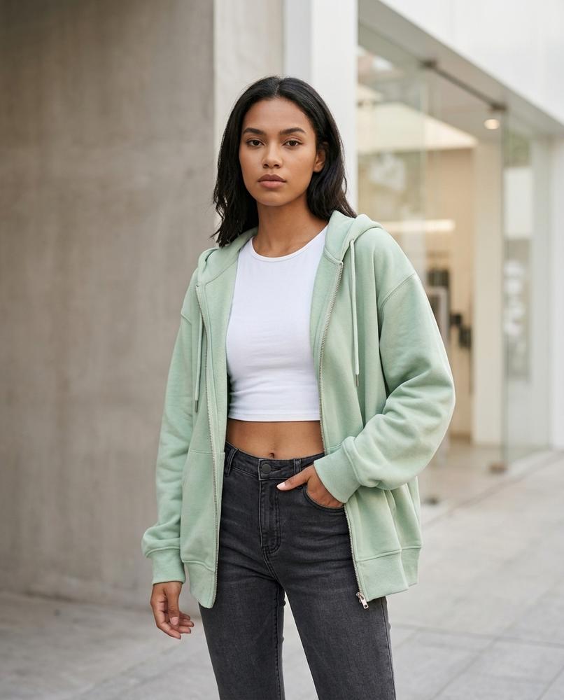 Statement Street - Lovel | Lockerer Gefütterter Hoodie Damen