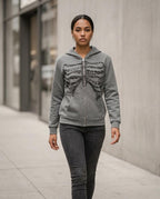 Statement Street - Elvel | Bedruckter Langärmliger Hoodie Damen