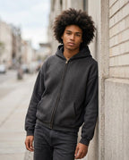 Statement Street - Zasen | Weit geschnitten Gewaschen Hoodie Unisex