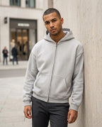 Statement Street - Zasen | Weit geschnitten Gewaschen Hoodie Unisex