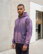 Statement Street - Zasen | Weit geschnitten Gewaschen Hoodie Unisex