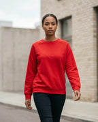 Statement Street - Masil | Unifarben Langärmlig Sweatshirt Damen