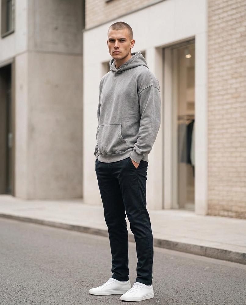 Statement Street - Varel | Gewaschener Oversized Hoodie Unisex