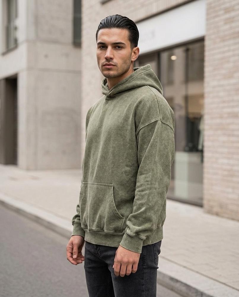 Statement Street - Varel | Gewaschener Oversized Hoodie Unisex