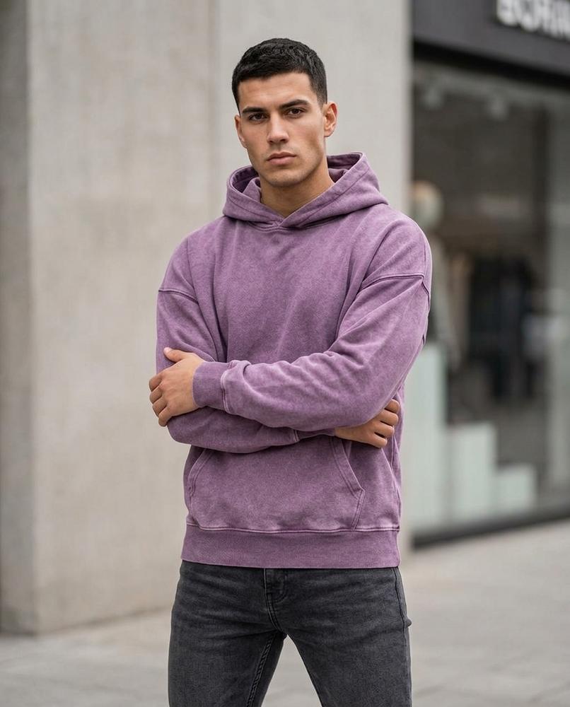 Statement Street - Varel | Gewaschener Oversized Hoodie Unisex