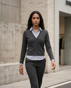 Statement Street - Risol | Gestrickt Geknöpft Cardigan Damen