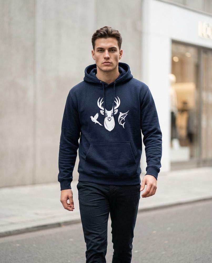 Statement Street - Rilar | Langärmlig Bedruckt Hoodie Unisex