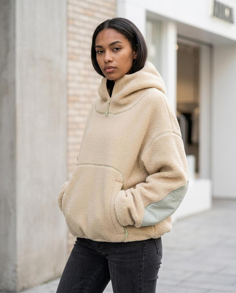 Statement Street - Sakar | Warmer Kombinierter Hoodie Damen