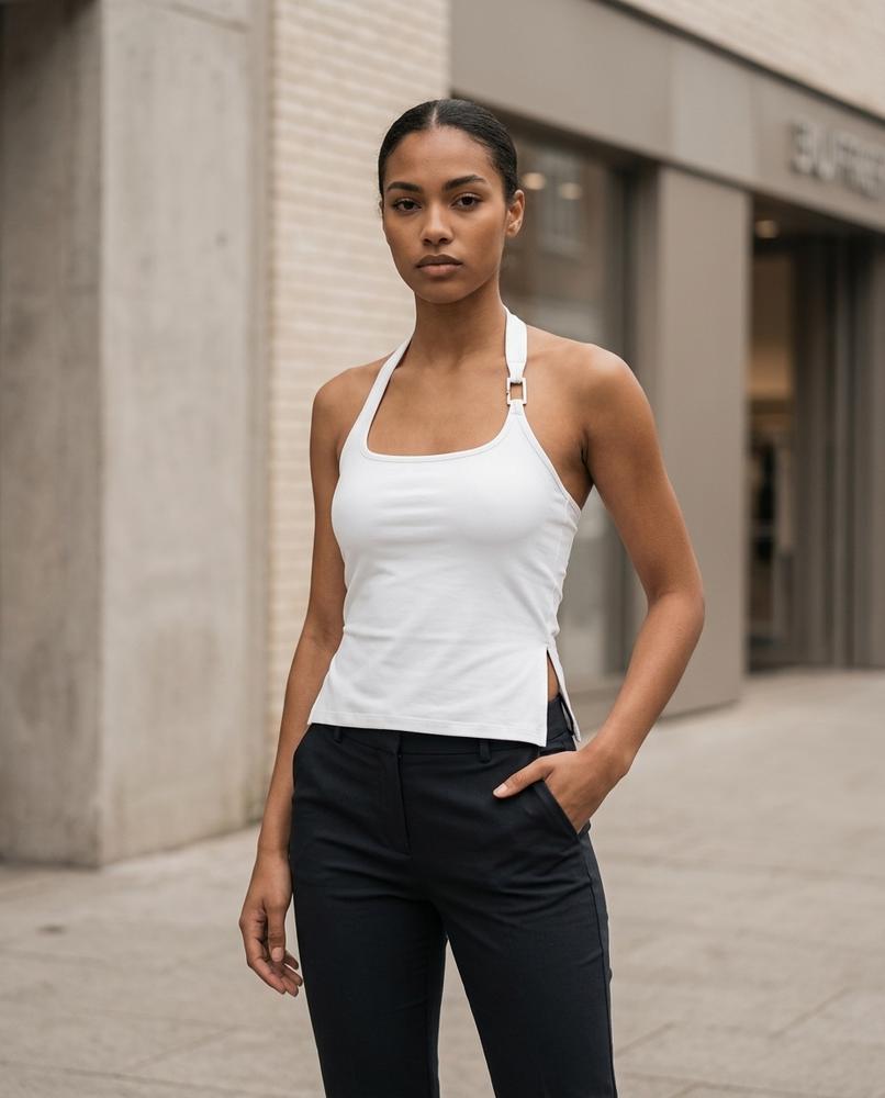 Statement Street - Seren | Neckholder Figurbetontes Top Damen