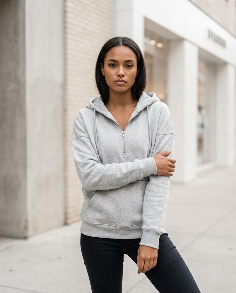 Statement Street - Maver | Langärmlig Locker Hoodie Damen
