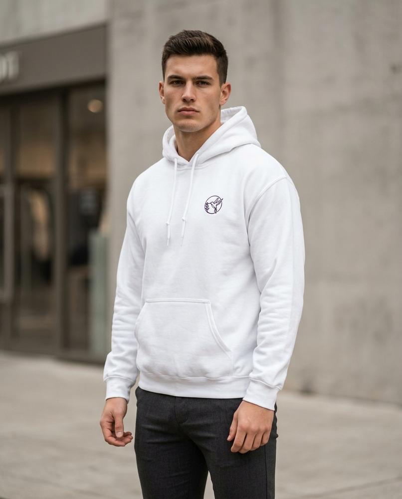 Statement Street - Viran | Langärmlig Bestickt Hoodie Unisex