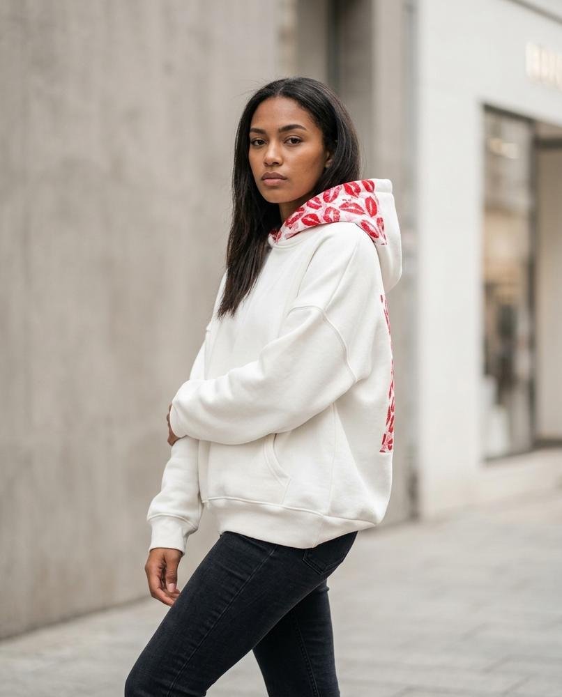 Statement Street - Mamel | Oversized Bedruckt Hoodie Damen