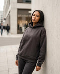 Statement Street - Lavin | Oversized Strassbesetzter Kapuzen-Hoodie Damen