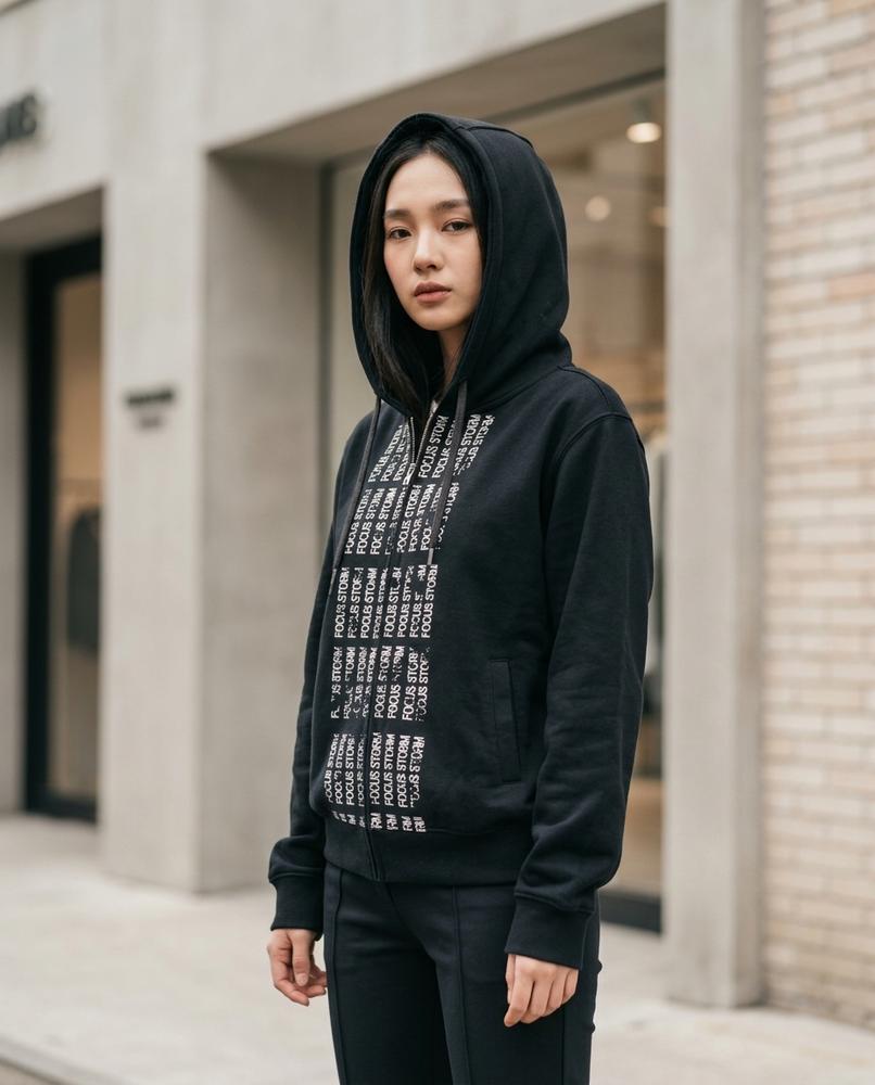 Statement Street - Tirel | Bedruckter Langärmliger Hoodie Unisex