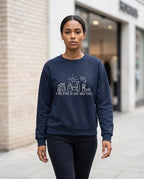 Statement Street - Loral | Langärmliges Bedrucktes Sweatshirt Damen