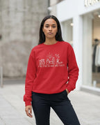 Statement Street - Loral | Langärmliges Bedrucktes Sweatshirt Damen