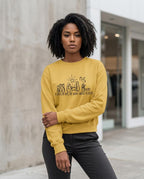Statement Street - Loral | Langärmliges Bedrucktes Sweatshirt Damen