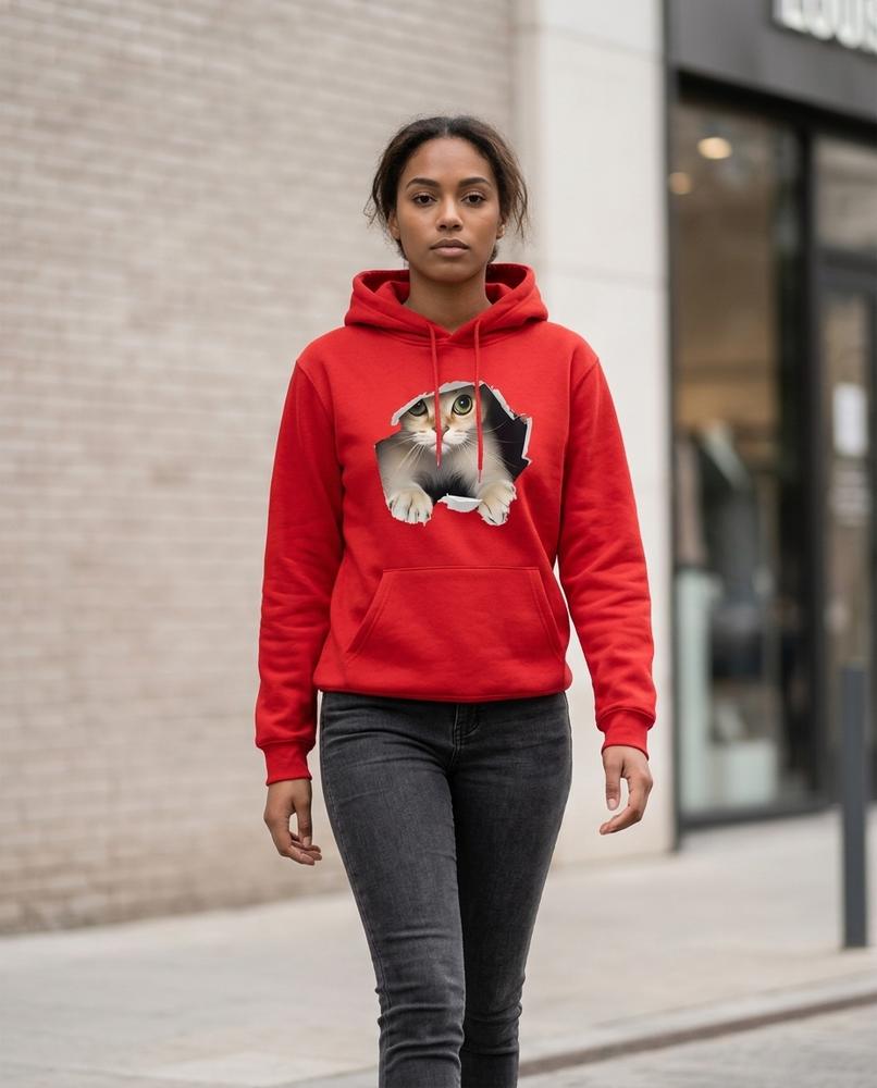 Statement Street - Zalen | Oversized Bedruckt Hoodie Unisex