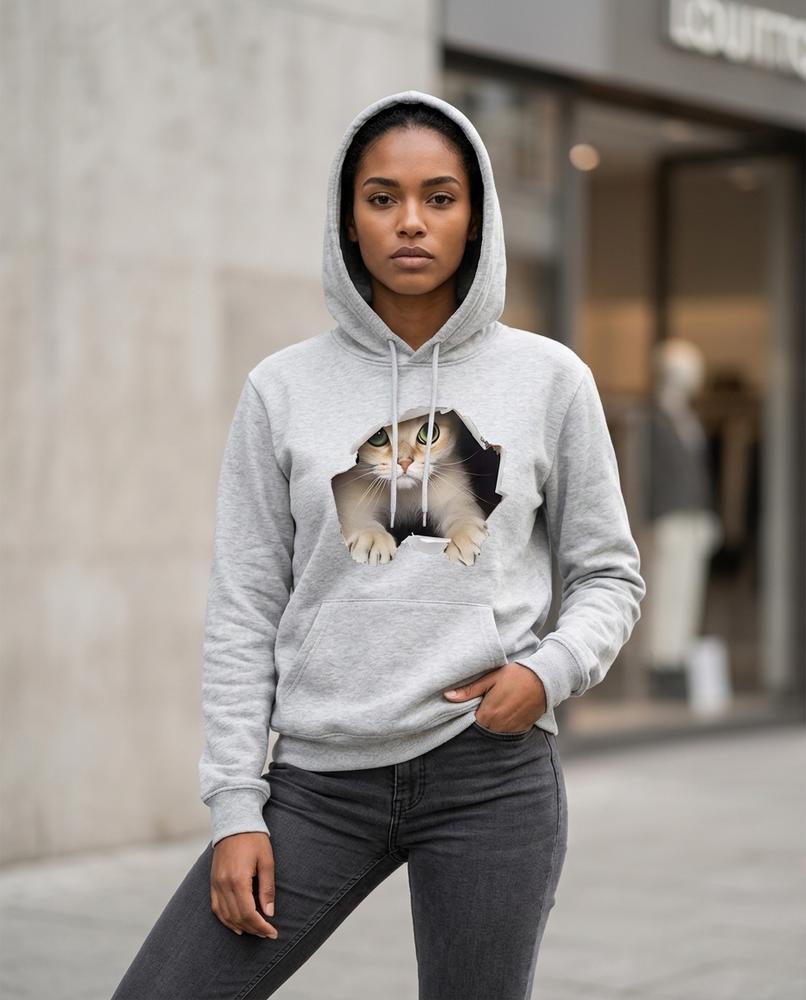 Statement Street - Zalen | Oversized Bedruckt Hoodie Unisex