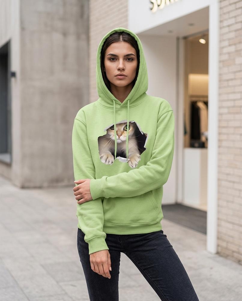 Statement Street - Zalen | Oversized Bedruckt Hoodie Unisex