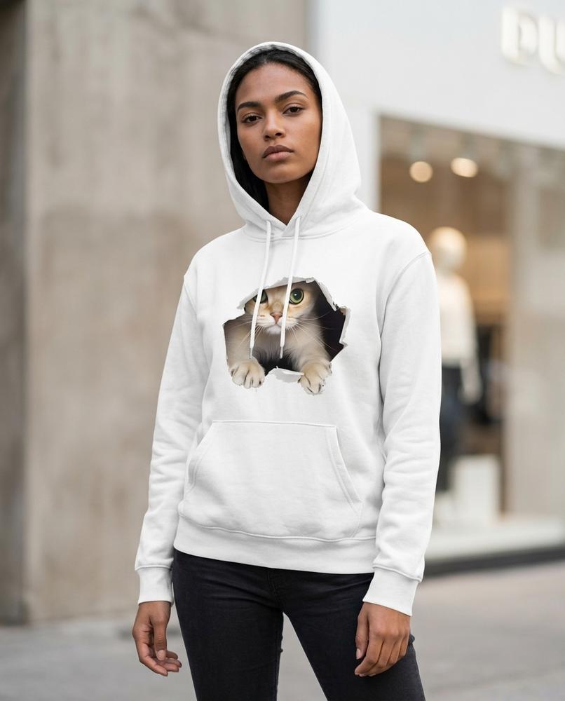 Statement Street - Zalen | Oversized Bedruckt Hoodie Unisex