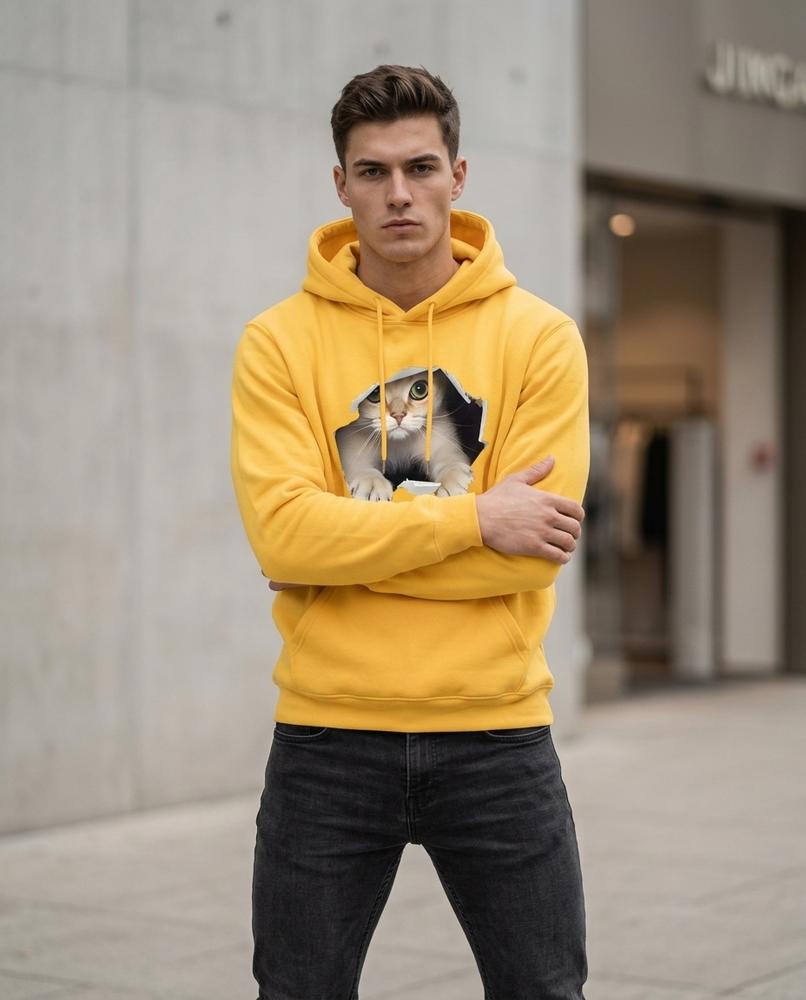 Statement Street - Zalen | Oversized Bedruckt Hoodie Unisex