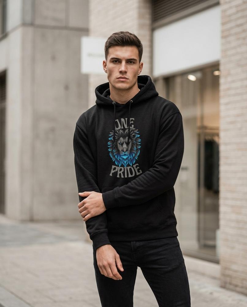 Statement Street - Radan | Bedruckter Lockerer Hoodie Unisex