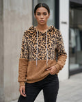 Statement Street - Damin | Gemusterter Plüschiger Hoodie Damen