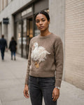 Statement Street - Dalan | Strukturierter Gestrickter Pullover Damen