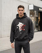 Statement Street - Zaven | Bedruckt Locker Geschnitten Hoodie Unisex