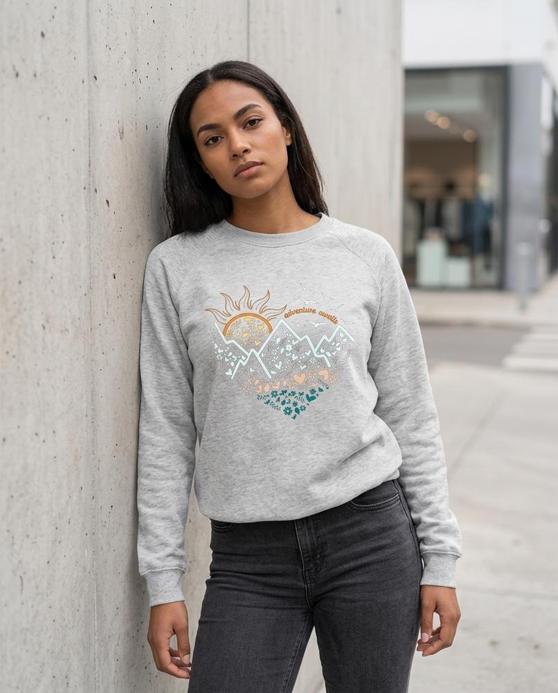 Statement Street - Noser | Langärmlig Bedruckt Sweatshirt Damen