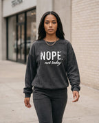 Statement Street - Seken | Gerippt Langärmlig Sweatshirt Damen