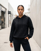 Statement Street - Nivan | Strukturiert Gestrickt Hoodie Damen