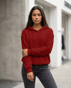 Statement Street - Nivan | Strukturiert Gestrickt Hoodie Damen