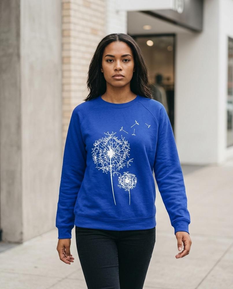 Statement Street - Nolan | Bedruckt Langärmlig Sweatshirt Damen