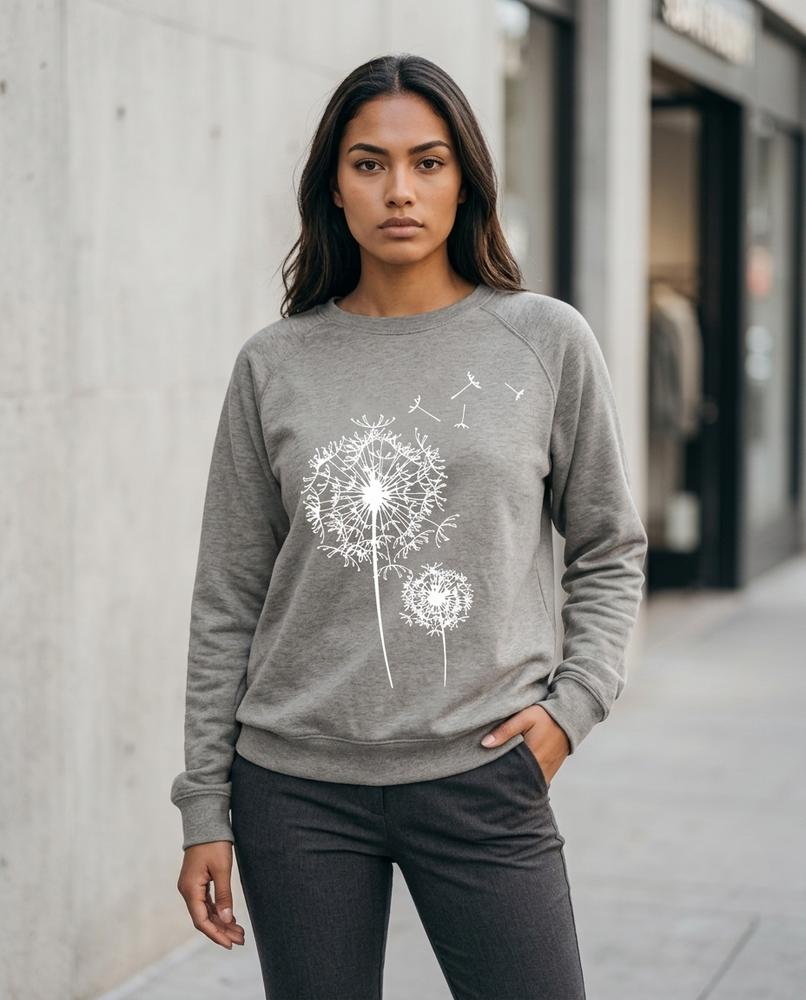 Statement Street - Nolan | Bedruckt Langärmlig Sweatshirt Damen