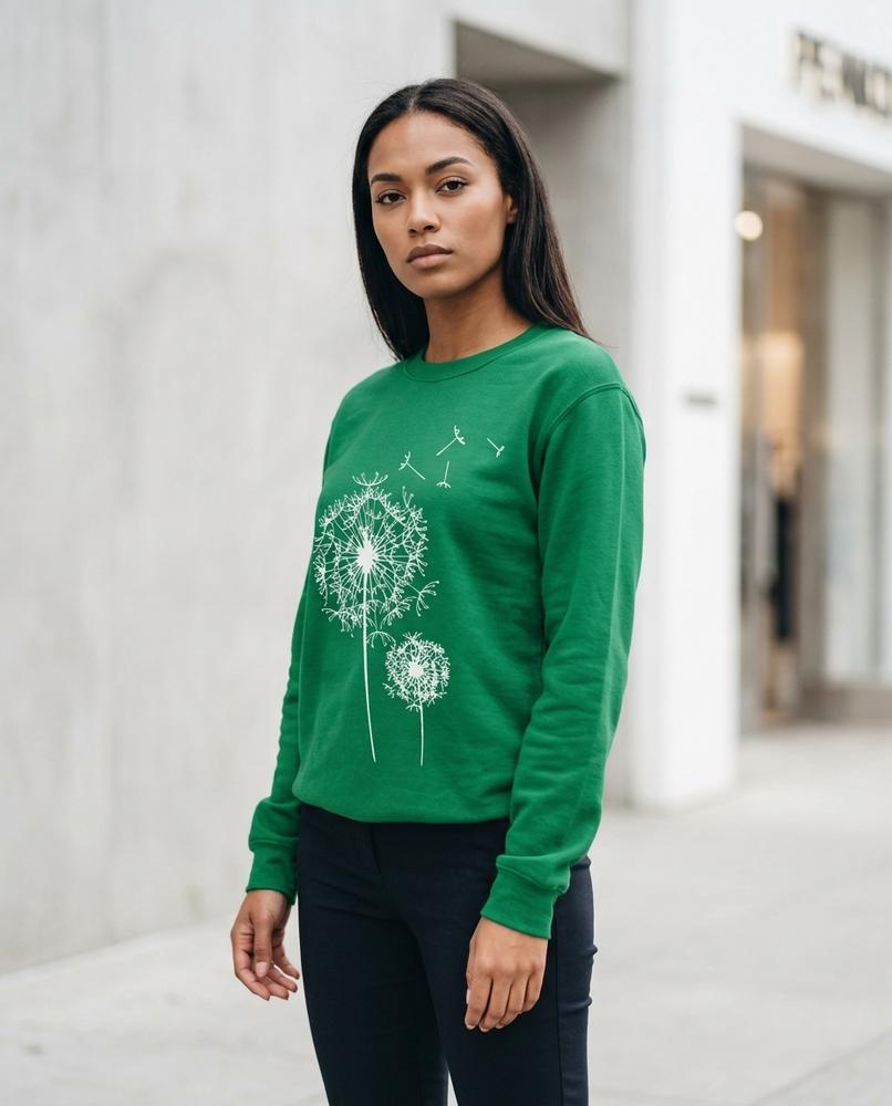 Statement Street - Nolan | Bedruckt Langärmlig Sweatshirt Damen